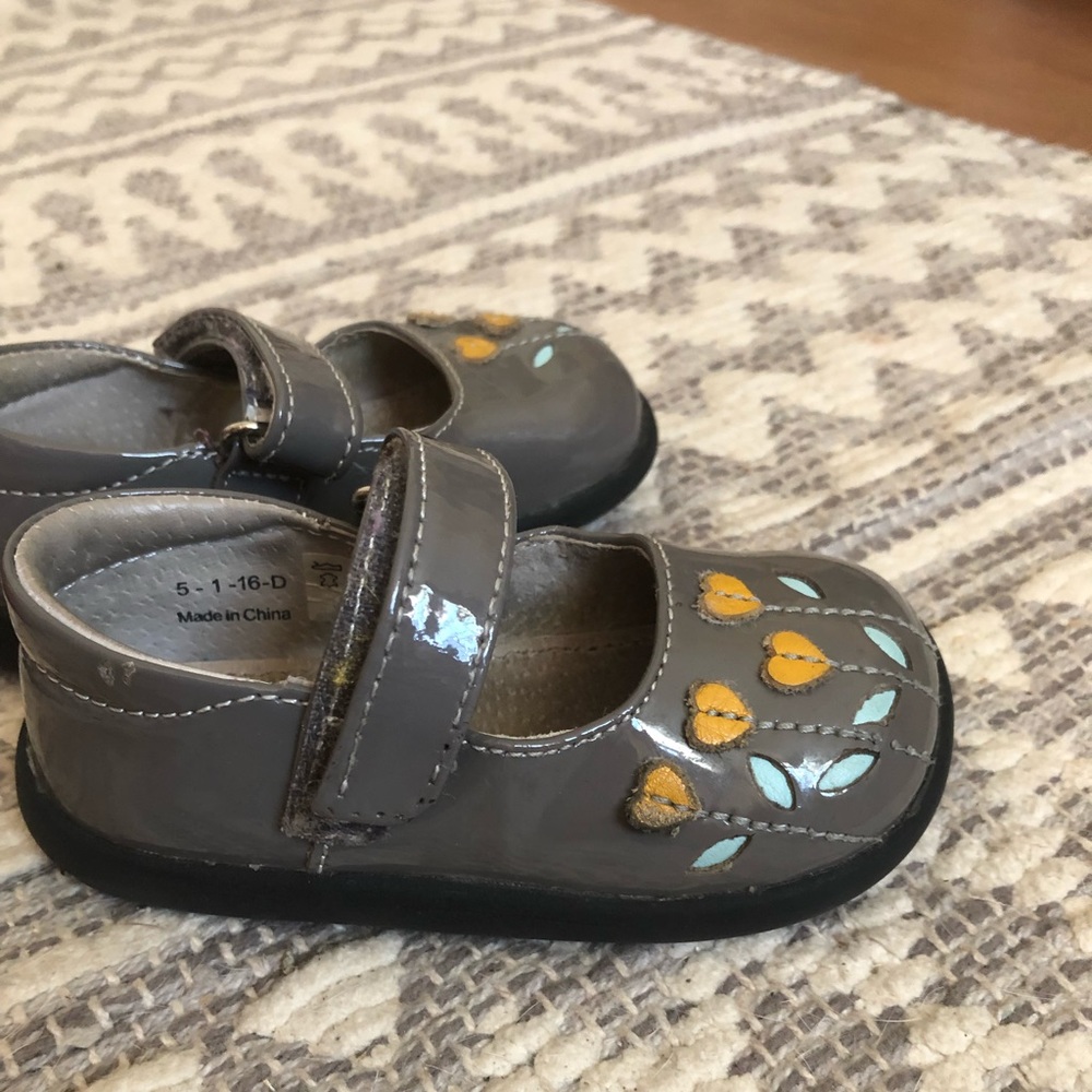 See Kai Run patent leather toddler Mary Jane Gray